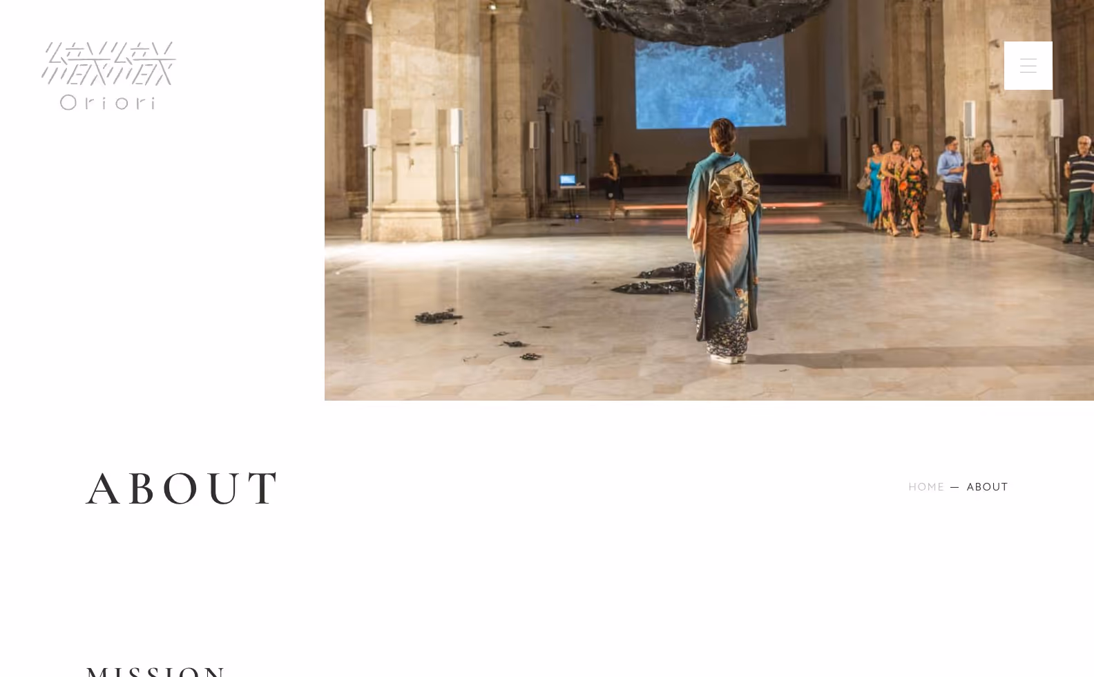 Oriori Japan コーポレートサイトの画像