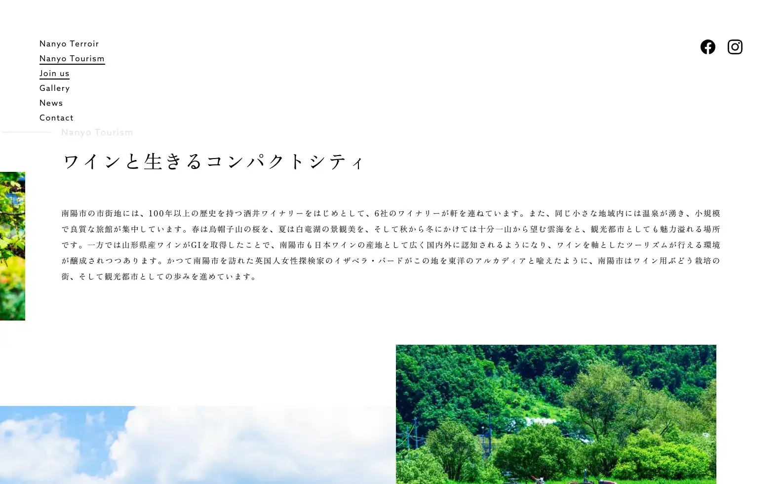 南陽Vin vivant プロダクトサイトの画像