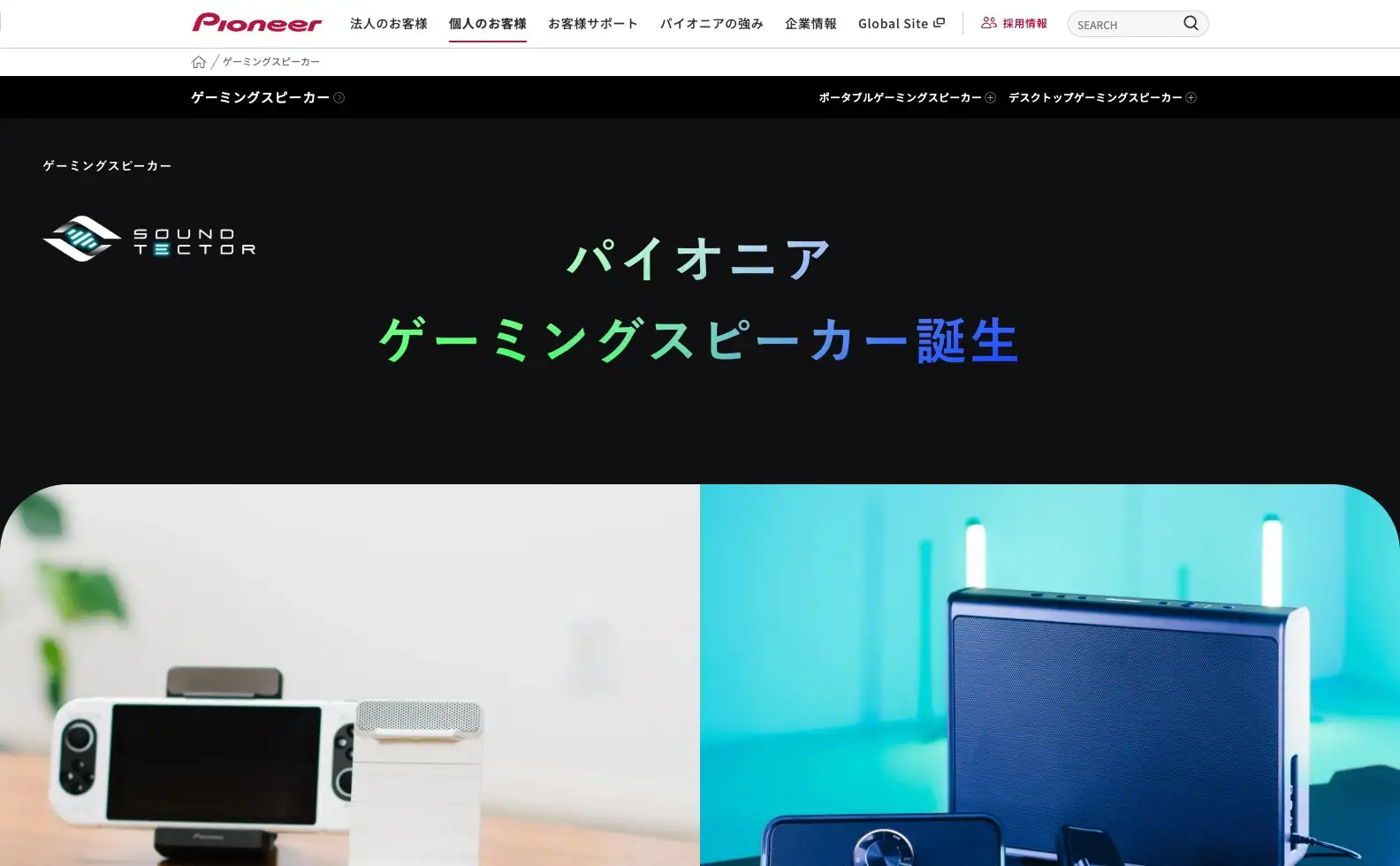 SOUND TECTOR ブランディングの画像