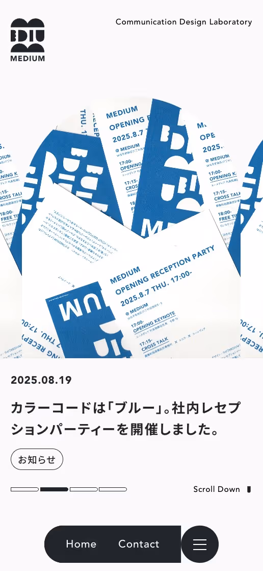 MEDIUM ブランディングサイトの画像