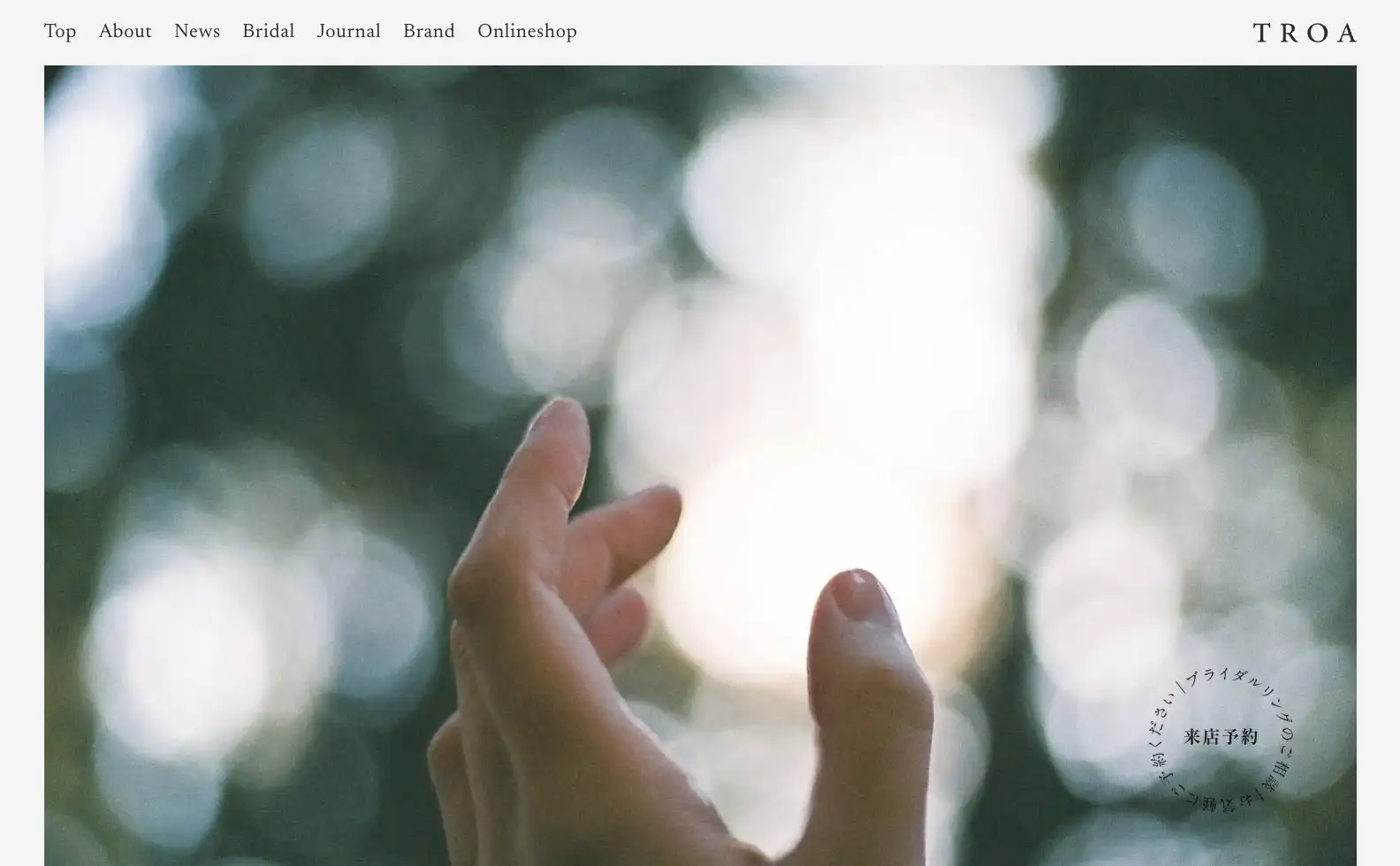 TROA オフィシャルサイトの画像