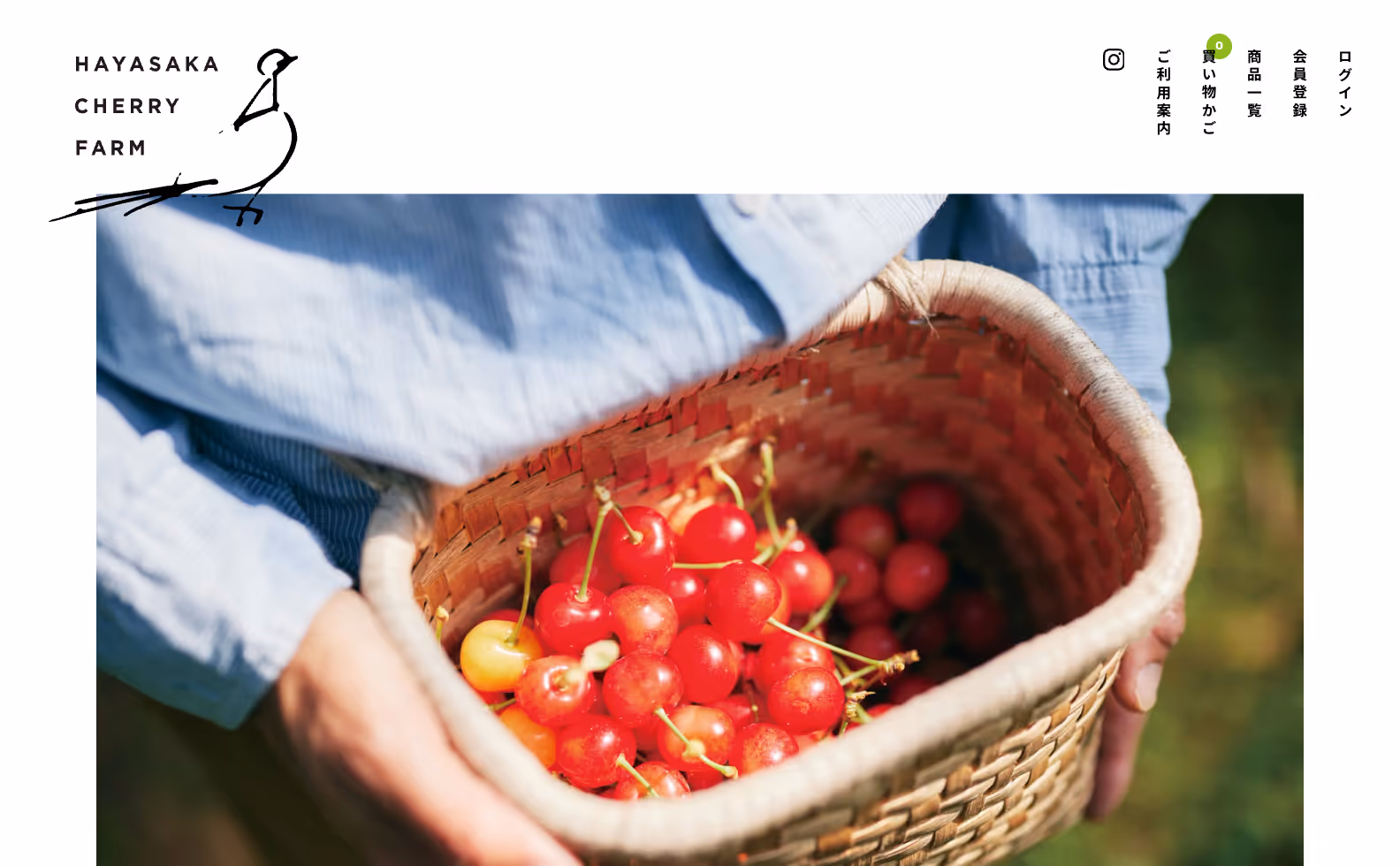 早坂さくらんぼ園 オフィシャルサイトの画像